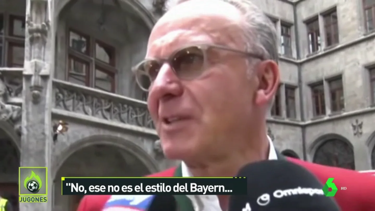 Rummenigge: "Buscaremos una solución de consenso con James" Rummenigge: "Buscaremos una solución de consenso con James"