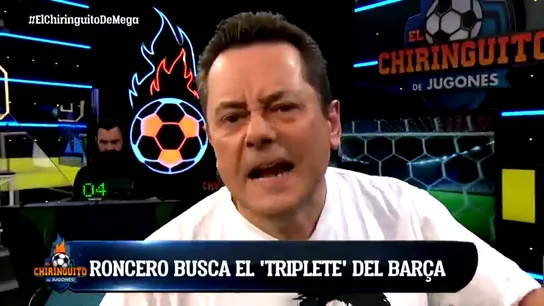La entrada viral de Tomás Roncero: "No hay triplete, ni doblete... ¡viva el simplete y viva España!" La entrada viral de Tomás Roncero: "No hay triplete, ni doblete... ¡viva el simplete y viva España!"
