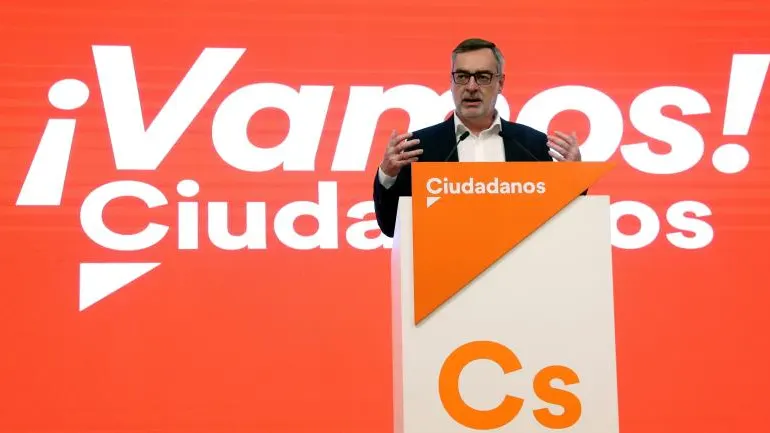 El secretario general de Ciudadanos, José Manuel Villegas