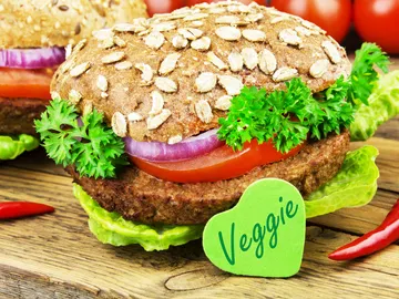 Hamburguesa vegetal Hamburguesa vegetal