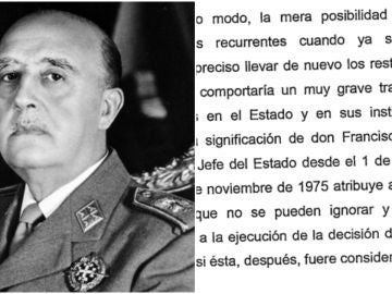 Montaje de Franco y el Tribunal Supremo Montaje de Franco y el Tribunal Supremo