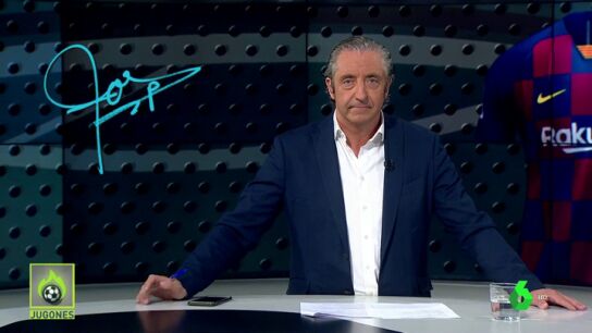 Josep Pedrerol: "Ojo, la nueva camiseta a cuadros del Bar&ccedil;a no es fea. Pero&hellip; no es el Bar&ccedil;a".