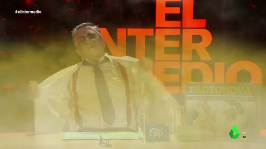 El plató de El Intermedio se inunda de humo tras experimentar con el pacto entre el PP y EH Bildu El plató de El Intermedio se inunda de humo tras experimentar con el pacto entre el PP y EH Bildu
