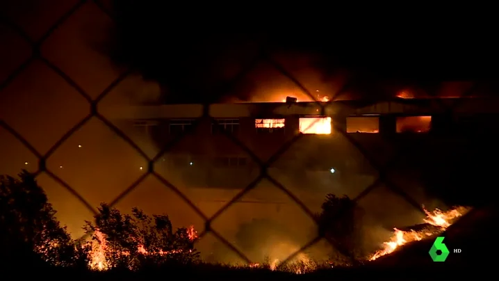 Incendio en San Sebastián de los Reyes