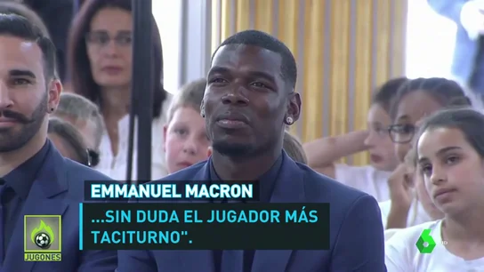 La viral reacción de Pogba en el discurso de Macron: "¿Qué significa eso? No lo sé" La viral reacción de Pogba en el discurso de Macron: "¿Qué significa eso? No lo sé"