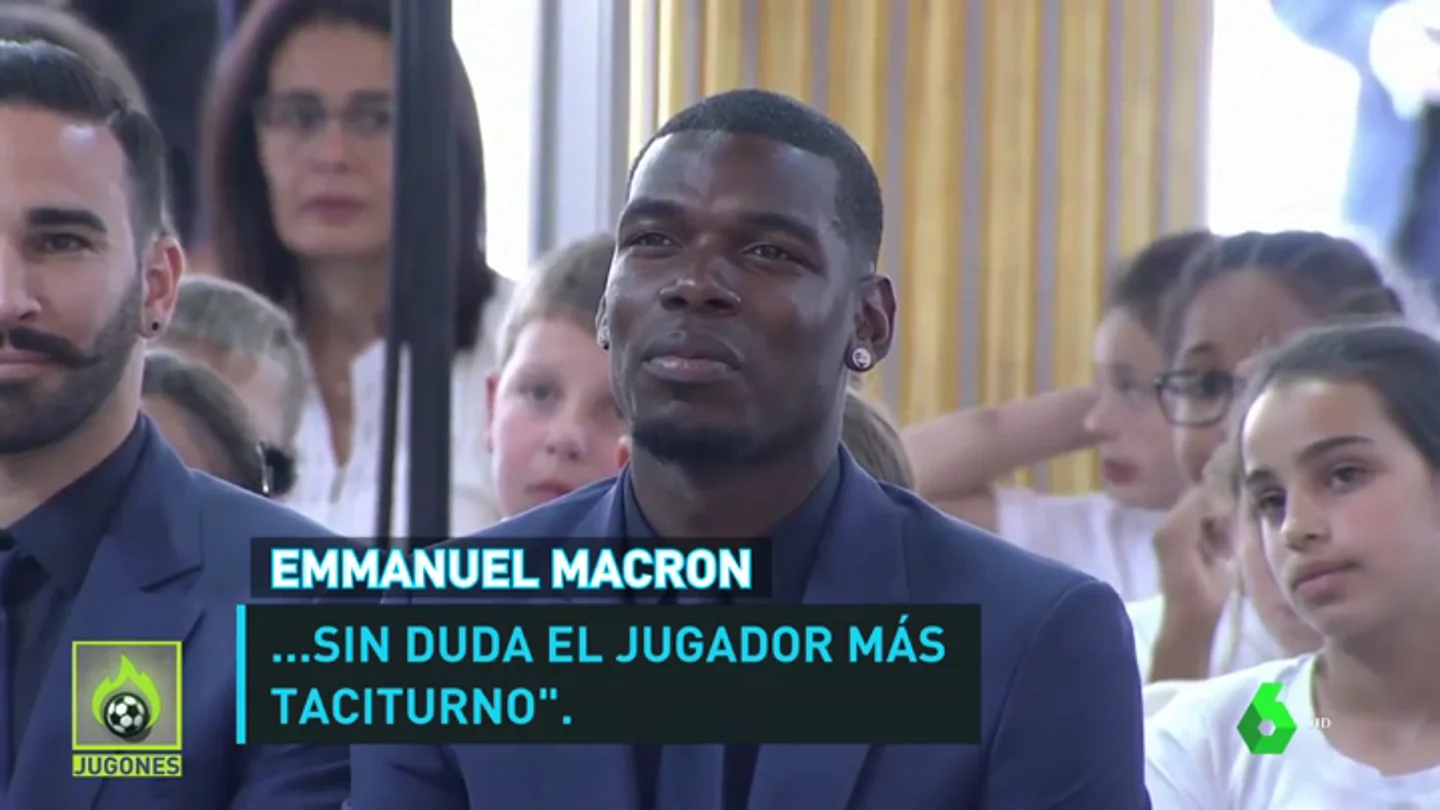 La viral reacción de Pogba en el discurso de Macron: "¿Qué significa eso? No lo sé" La viral reacción de Pogba en el discurso de Macron: "¿Qué significa eso? No lo sé"