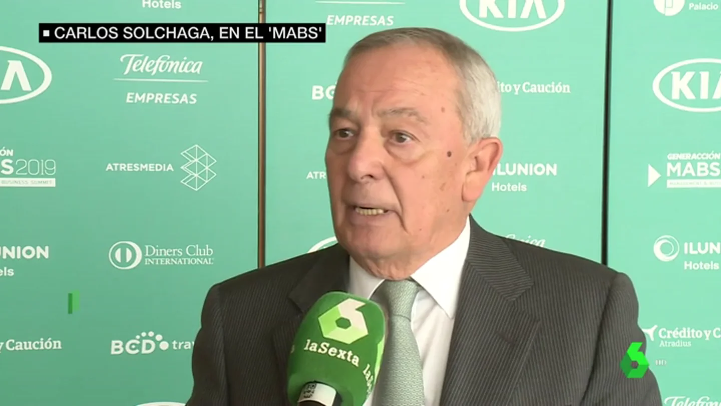 Carlos Solchaga, exministro de economía: "Creo que merece la pena sondear la posibilidad de formar un acuerdo con Ciudadanos" Carlos Solchaga, exministro de economía: "Creo que merece la pena sondear la posibilidad de formar un acuerdo con Ciudadanos"