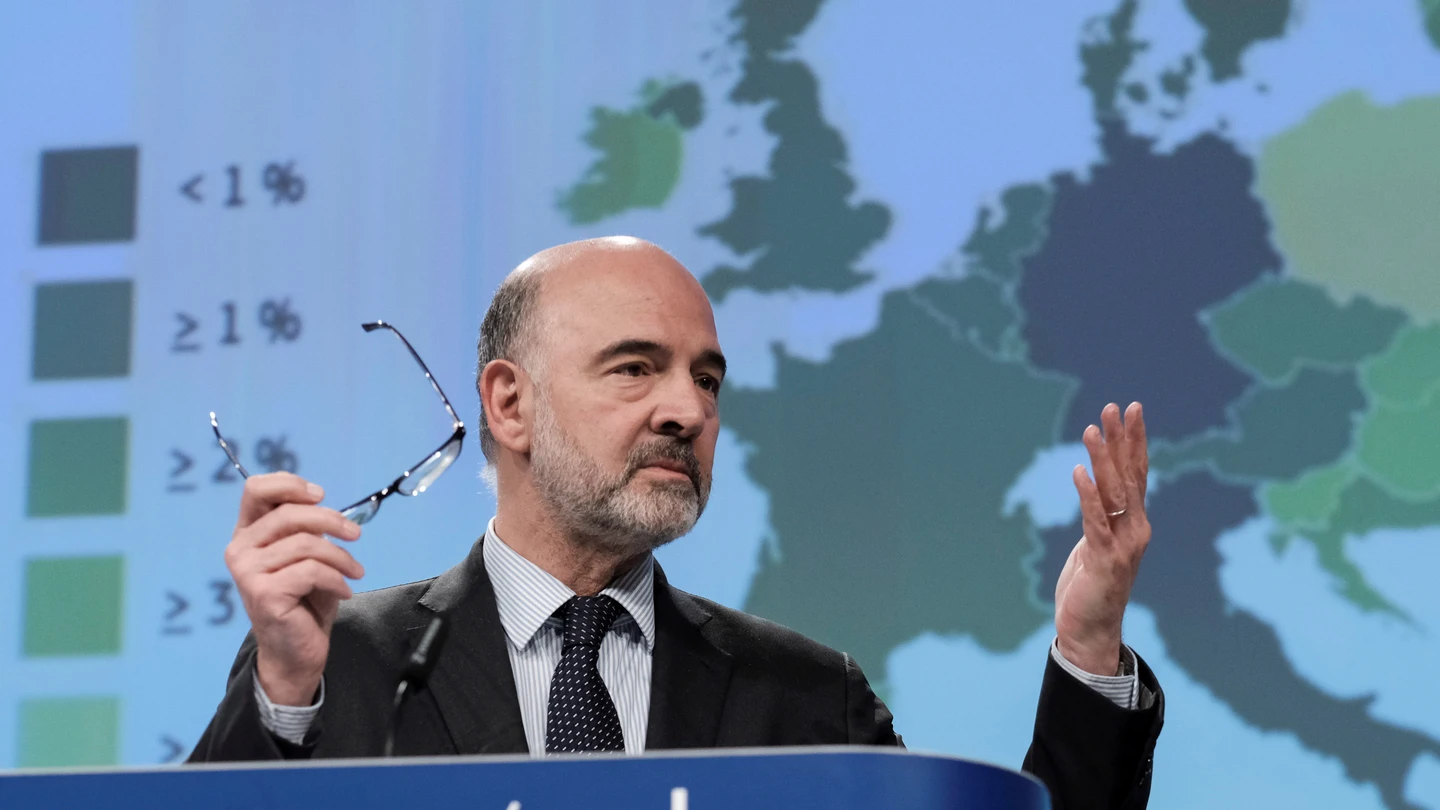 El comisario de Asuntos Económicos, Pierre Moscovici El comisario de Asuntos Económicos, Pierre Moscovici