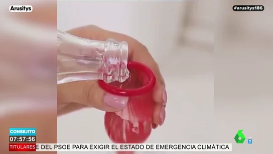Un preservativo: el mejor truco para eliminar definitivamente el problema de la cal de los grifos Un preservativo: el mejor truco para eliminar definitivamente el problema de la cal de los grifos