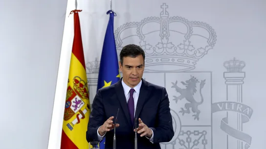 Pedro Sánchez, desde la Moncloa Pedro Sánchez, desde la Moncloa