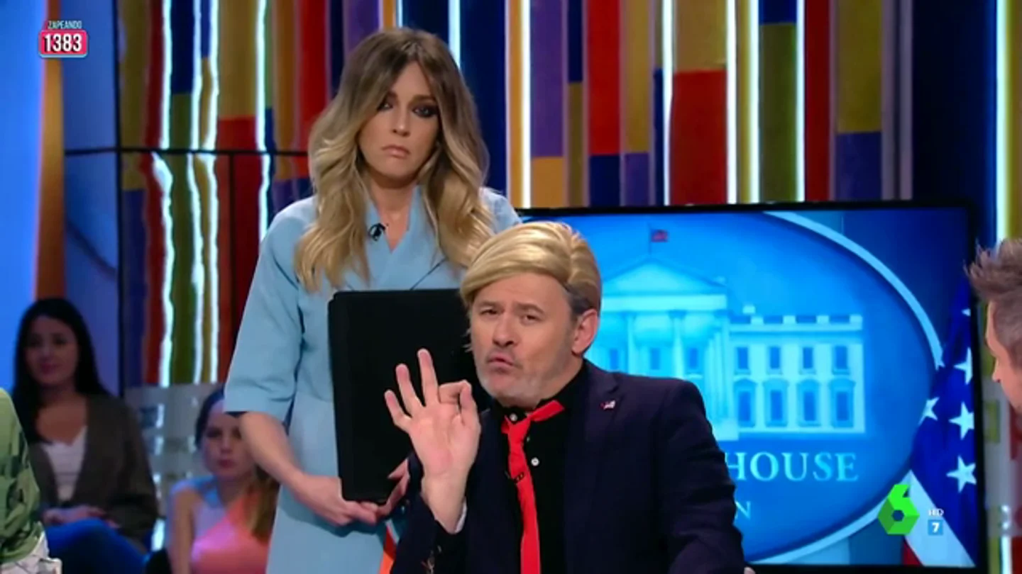 Paco Trump y Melania Simon Paco Trump y Melania Simon