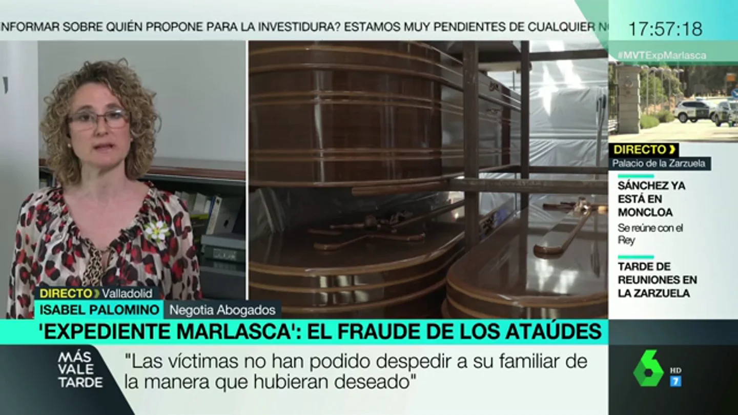 Los detalles del fraude de los ataúdes: "Es una estafa monumental, pero es importante el dolor que sufren las víctimas" Los detalles del fraude de los ataúdes: "Es una estafa monumental, pero es importante el dolor que sufren las víctimas"
