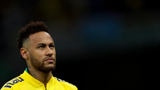 Neymar, durante un partido con Brasil Neymar, durante un partido con Brasil