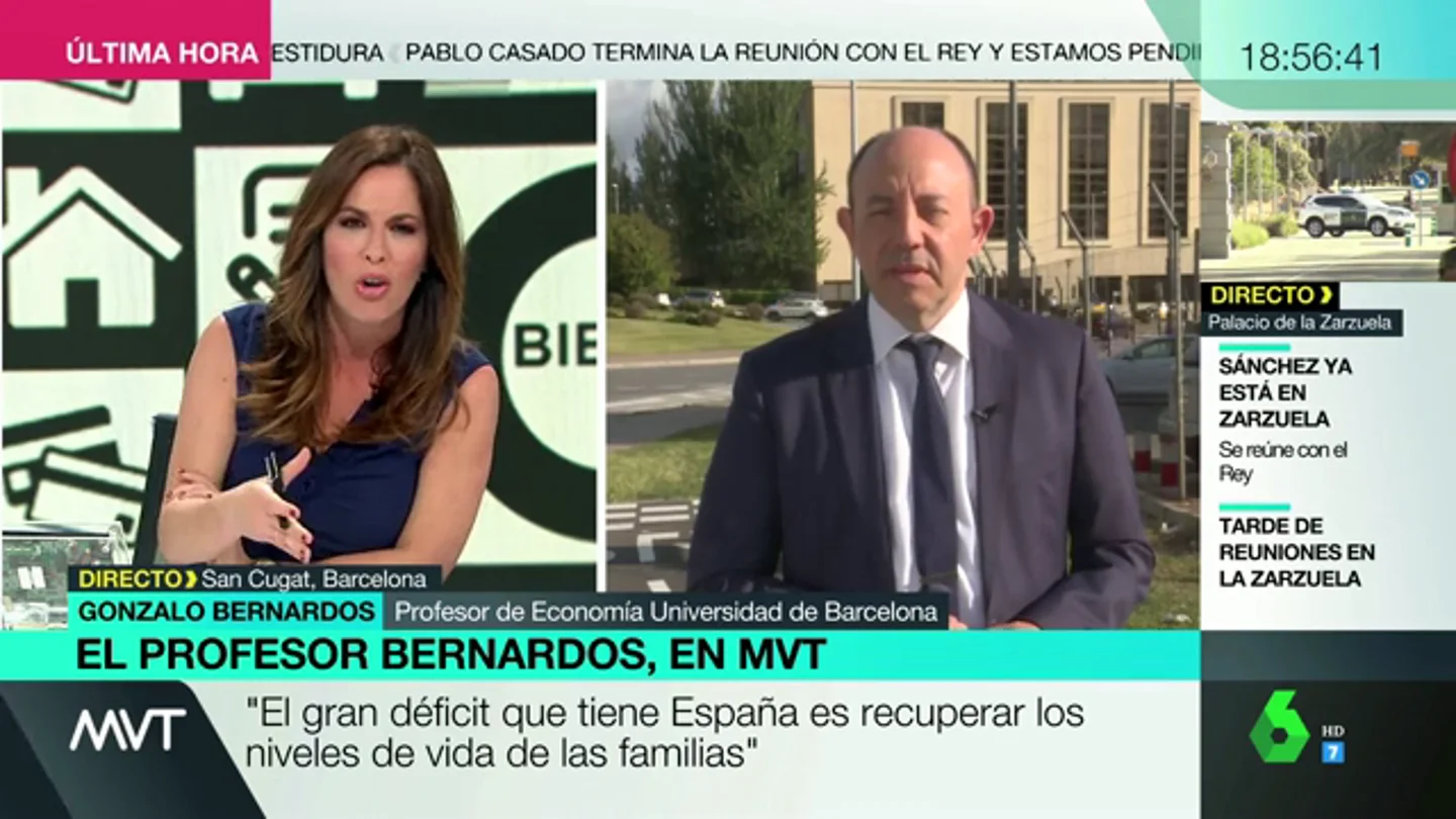 Gonzalo Bernardos, sobre la declaración de bienes de los diputados: "No me creo que la mayoría gane el sueldo medio español" Gonzalo Bernardos, sobre la declaración de bienes de los diputados: "No me creo que la mayoría gane el sueldo medio español"