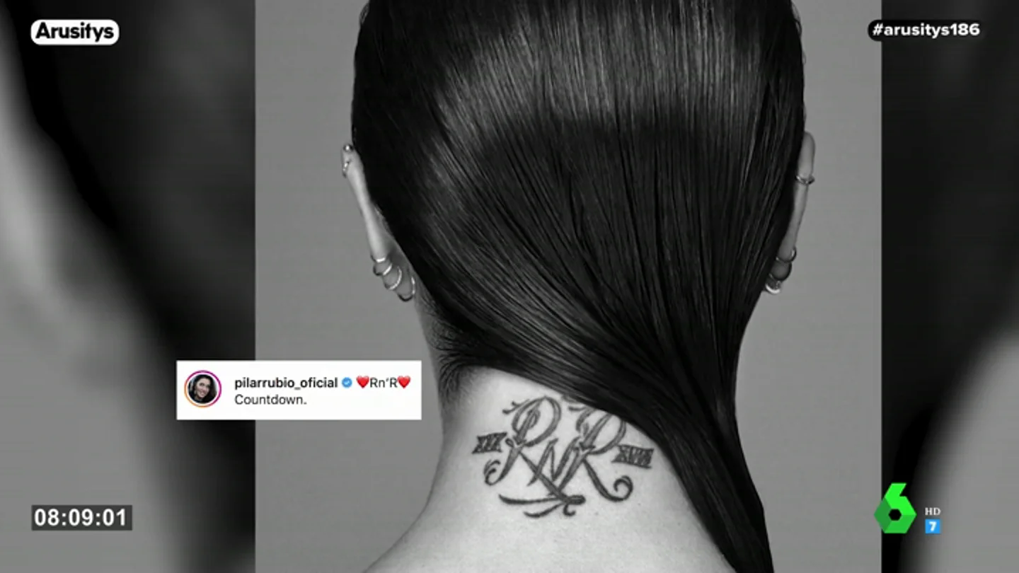 El desconcertante tatuaje de Pilar Rubio: ¿una declaración de amor a Sergio Ramos? El desconcertante tatuaje de Pilar Rubio: ¿una declaración de amor a Sergio Ramos?