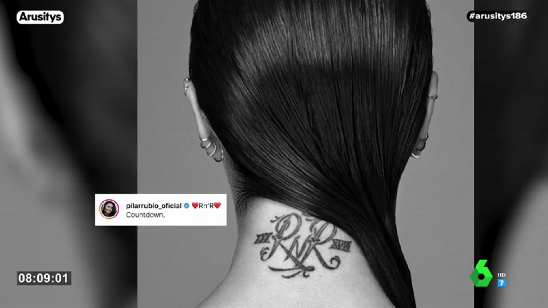El desconcertante tatuaje de Pilar Rubio: ¿una declaración de amor a Sergio Ramos?