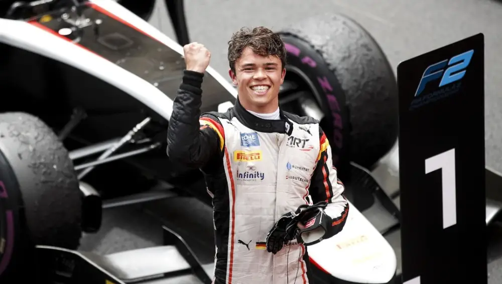 Nyck de Vries 2019 ART Monaco F2