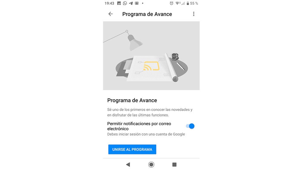 Desde aquí podemos unirnos al programa