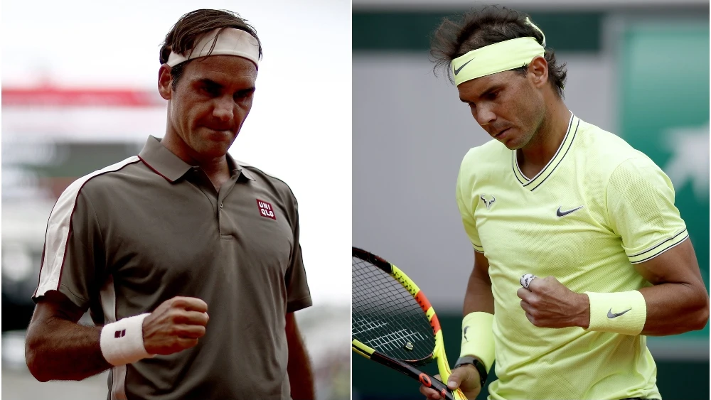 Roger Federer y Rafa Nadal