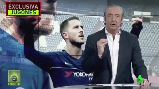 El 'todo o nada' de Pedrerol con Hazard: ¿quién presentará hoy Jugones? El 'todo o nada' de Pedrerol con Hazard: ¿quién presentará hoy Jugones?