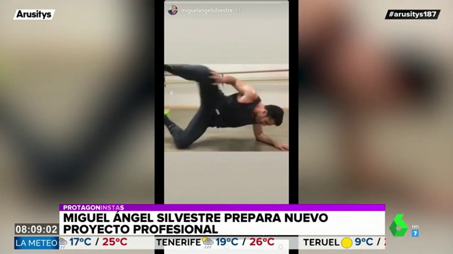 Miguel Ángel Silvestre revoluciona las redes con sus dotes de bailarín Miguel Ángel Silvestre revoluciona las redes con sus dotes de bailarín