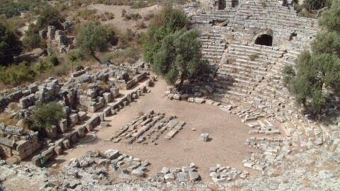 Kaunos. Turquía