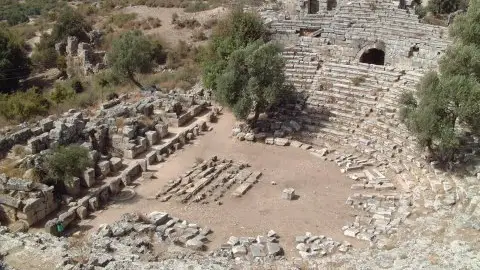 Kaunos. Turquía Kaunos. Turquía