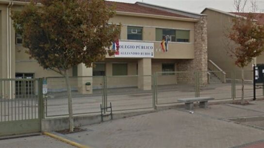 Imagen de la fachada del CEIP Alejandro Rubio de Guadalix