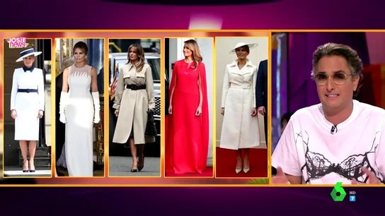 El análisis de Josie sobre los conjuntos de Melania a Trump a lo Lady Di: "Yo no entiendo ese look ¿Pero cómo se te ocurre?" El análisis de Josie sobre los conjuntos de Melania a Trump a lo Lady Di: "Yo no entiendo ese look ¿Pero cómo se te ocurre?"
