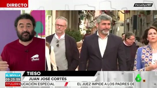 El Sevilla analiza la declaración de bienes de Juan José Cortés: "Ahora entiendo porque se ha metido en política" El Sevilla analiza la declaración de bienes de Juan José Cortés: "Ahora entiendo porque se ha metido en política"