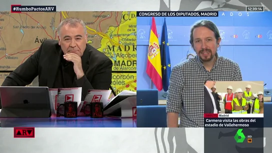 El líder de Unidas Podemos, Pablo Iglesias El líder de Unidas Podemos, Pablo Iglesias