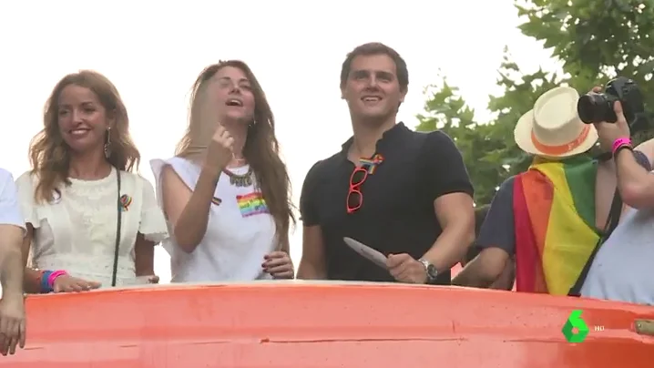 Albert Rivera en el Orgullo LGTBI