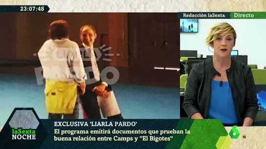 Liarla Pardo desvela este domingo material inédito sobre la imputación de Francisco Camps en el 'caso Fitur' Liarla Pardo desvela este domingo material inédito sobre la imputación de Francisco Camps en el 'caso Fitur'