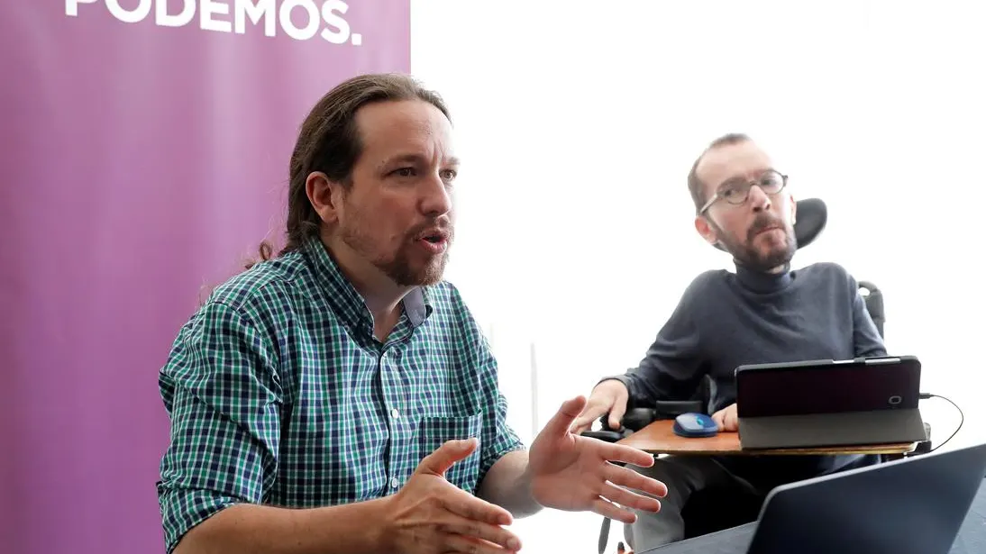 Pablo Iglesias en el Consejo Ciudadano de Podemos