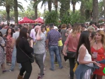 Imagen de la celebración de la fiesta de 'Los Palomos' en Badajoz Imagen de la celebración de la fiesta de 'Los Palomos' en Badajoz