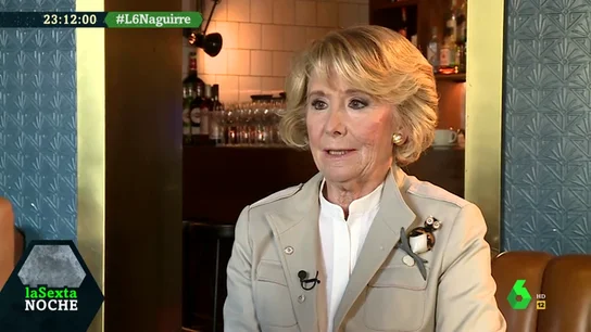 El reproche de Aguirre a Rajoy: "Tuvo una mayoría absolutísima en 2011 y llegamos a 2015 como está ahora Sánchez" El reproche de Aguirre a Rajoy: "Tuvo una mayoría absolutísima en 2011 y llegamos a 2015 como está ahora Sánchez"