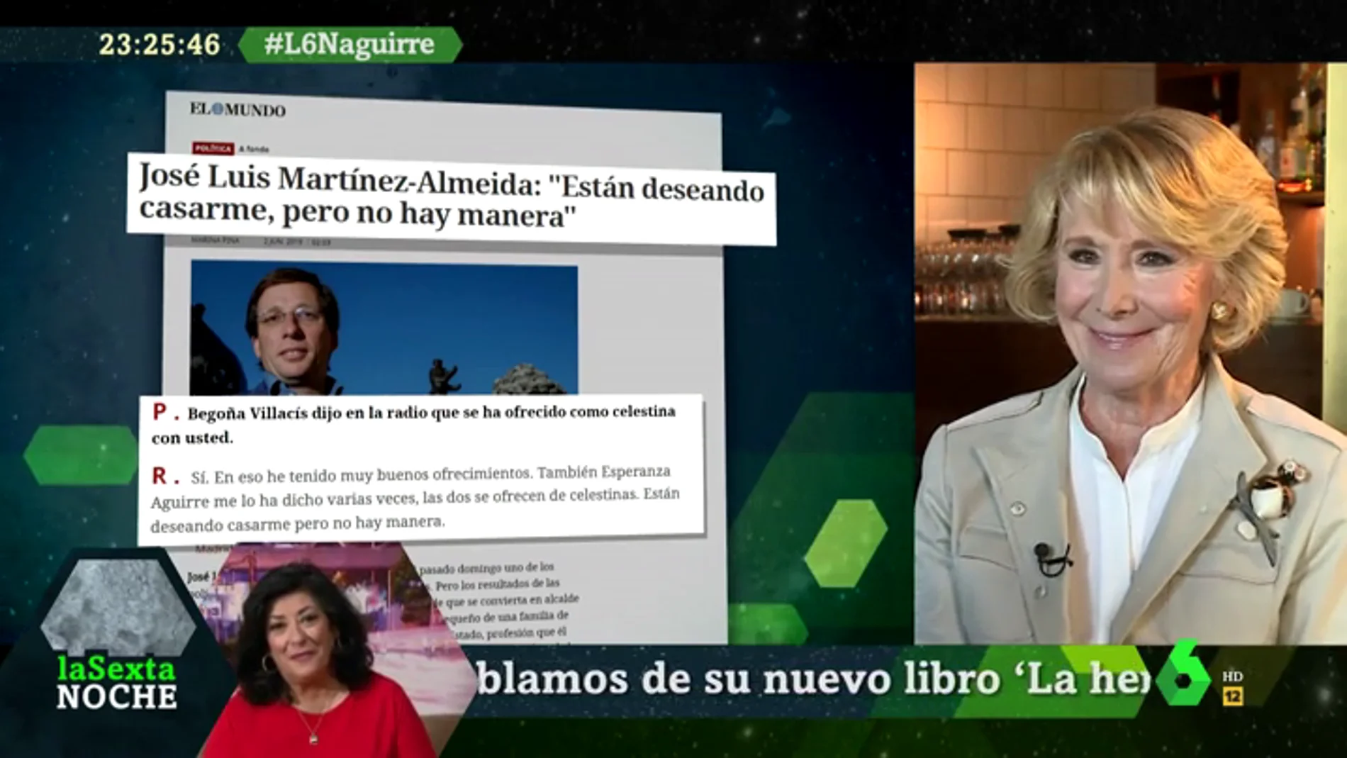 Aguirre reconoce que ha fracasado buscando novia a Martínez-Almeida: "Le presenté una hija de Tiger Woods pero nada"