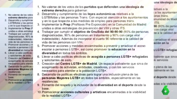 Decálogo por los derechos LGTBI del Orgullo de Madrid