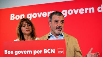 El candidato del PSC a la Alcaldía de Barcelona, Jaume Collboni