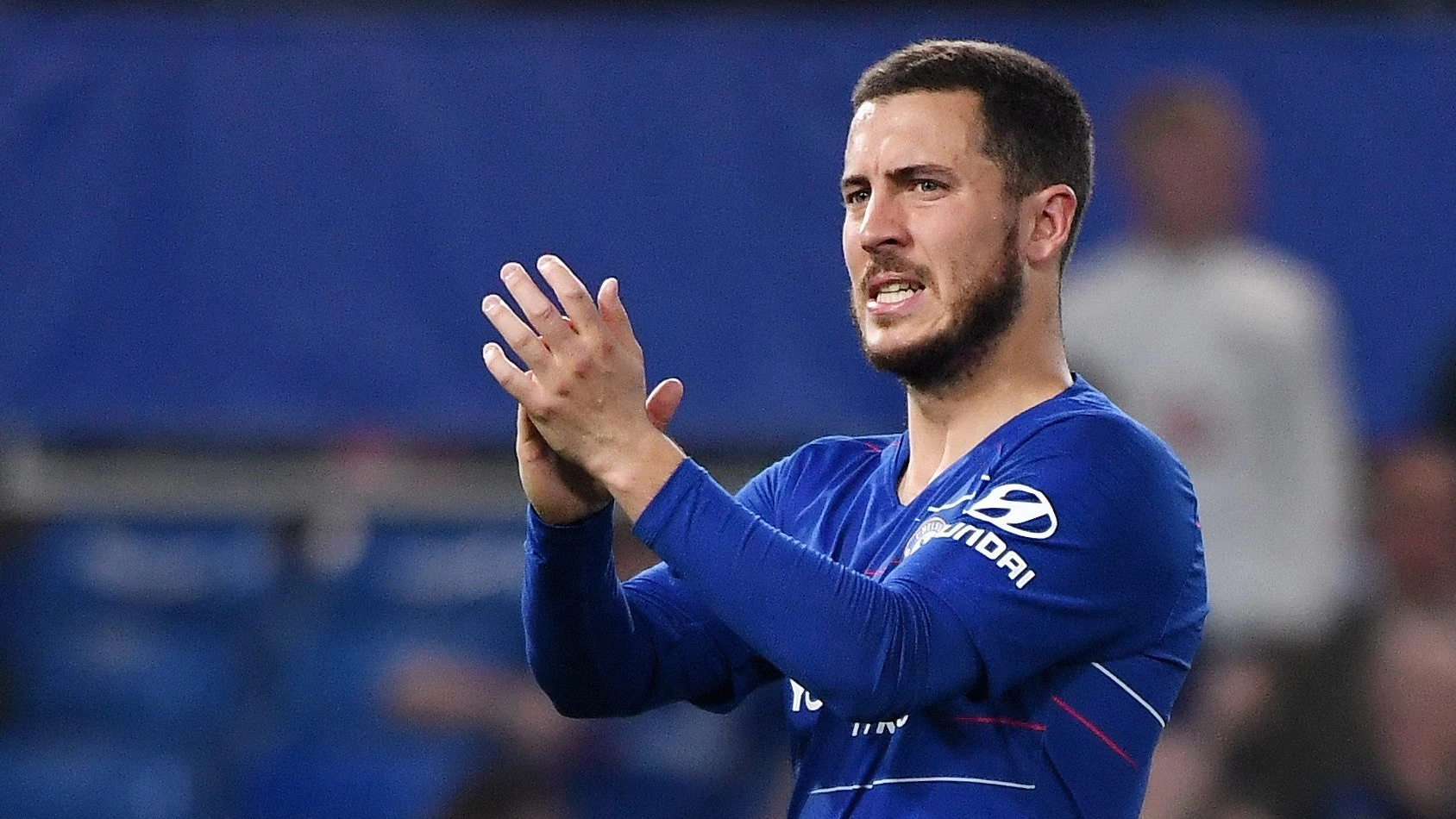 Eden Hazard, en un partido con el Chelsea