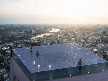 Imagen de la piscina &#39;infinity&#39; de Londres