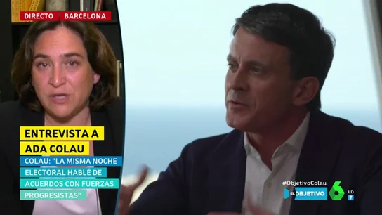 Ada Colau, sobre el posible apoyo de Manuel Valls: "Todos los votos que vengan bienvenidos sean a la investidura" Ada Colau, sobre el posible apoyo de Manuel Valls: "Todos los votos que vengan bienvenidos sean a la investidura"