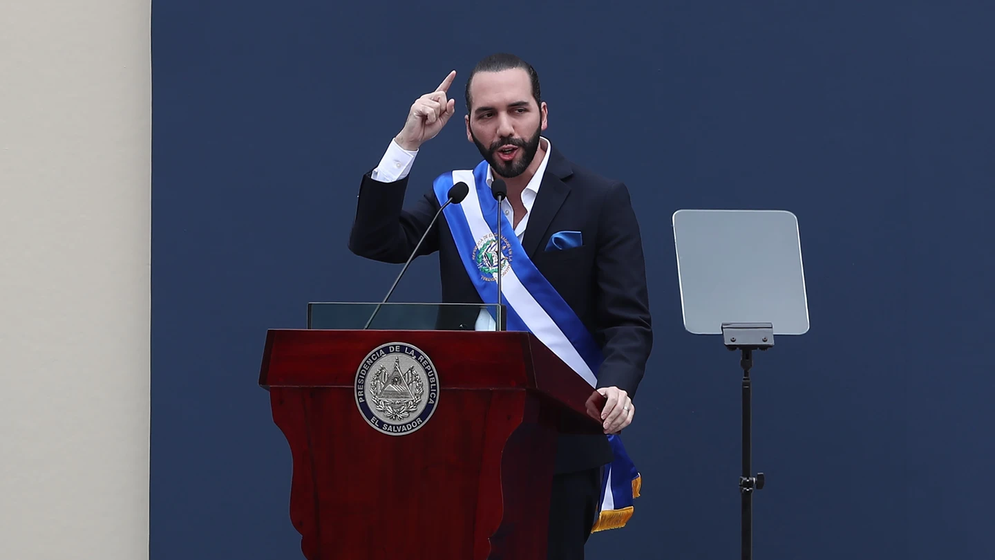 El presidente de El Salvador, Nayib Bukele. El presidente de El Salvador, Nayib Bukele.