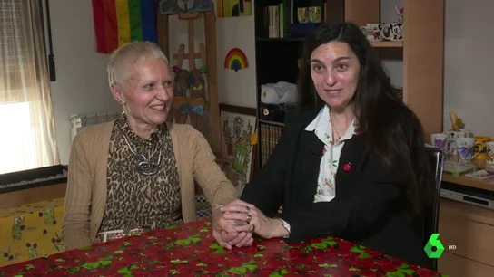 Ana María Cabeza y Gema Segoviano, pareja en Encinillas Ana María Cabeza y Gema Segoviano, pareja en Encinillas