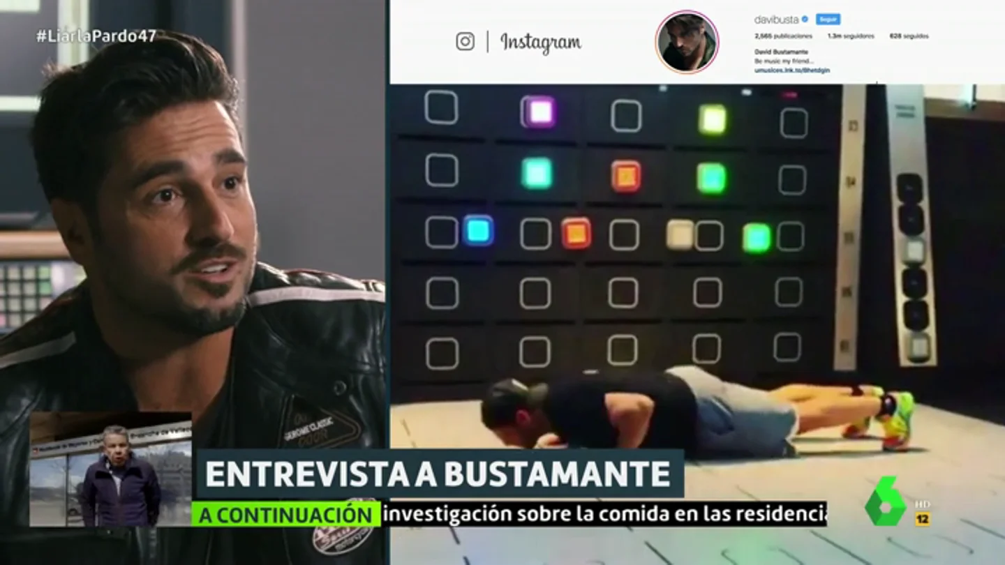David Bustamante en Liarla Pardo David Bustamante en Liarla Pardo