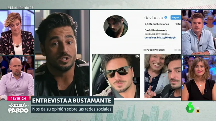 David Bustamante en Liarla Pardo