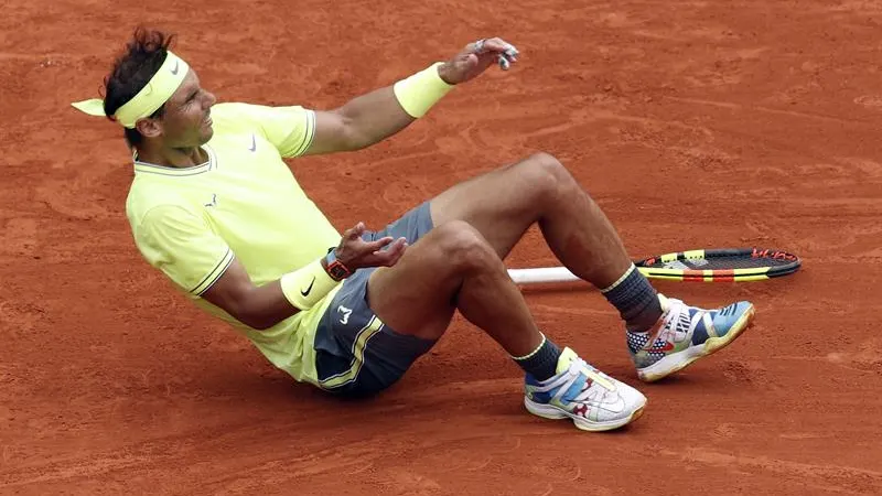 Rafa Nadal, emocionado tras ganar Roland Garros