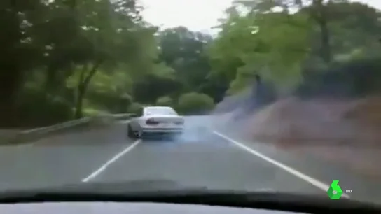 Imagen del rally ilegal en Vizcaya Imagen del rally ilegal en Vizcaya