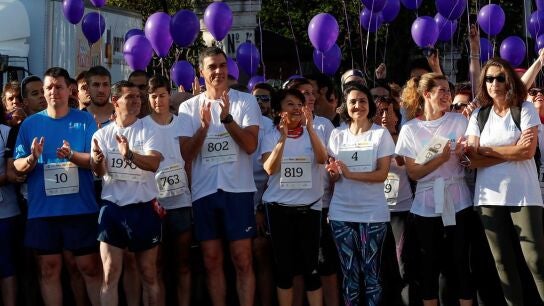 S&aacute;nchez corre contra la violencia machista