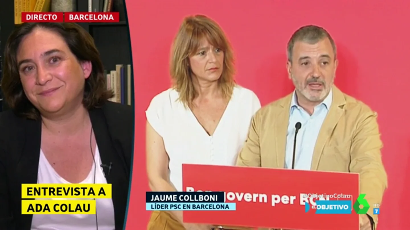 Ada Colau: "Si el acuerdo con ERC y PSC no es posible, intentaré hacer el pacto más amplio" Ada Colau: "Si el acuerdo con ERC y PSC no es posible, intentaré hacer el pacto más amplio"